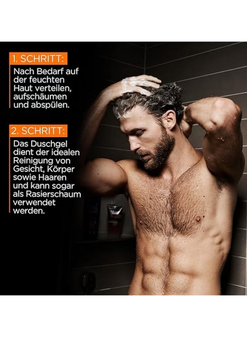 لوريال باريس جل استحمام لوريال باريس مين إكسبرت هايدرا إنرجيتيك مع التورين 300 مل - Image 4